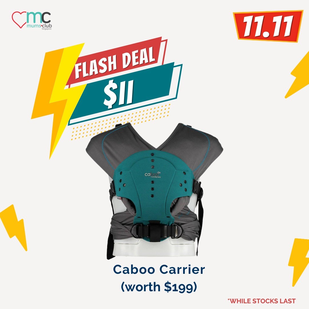 CLOSE PARENT Caboo Carrier Dx+ Coolpass Singapore